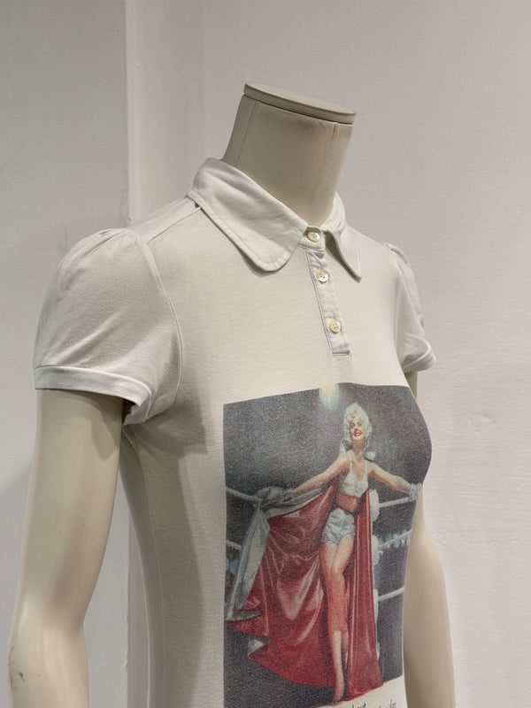 2000s Dolce & Gabbana graphic print top