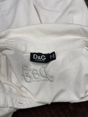 2000s Dolce & Gabbana graphic print top