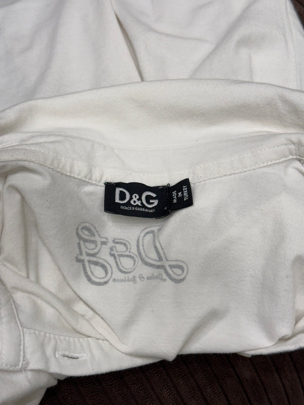 2000s Dolce & Gabbana graphic print top