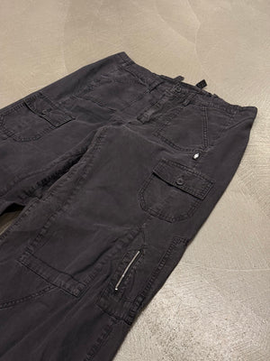 2000s Jean Paul Gaultier leg waist upside-down multi-pocket pants