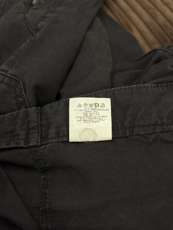 2000s Jean Paul Gaultier leg waist upside-down multi-pocket pants