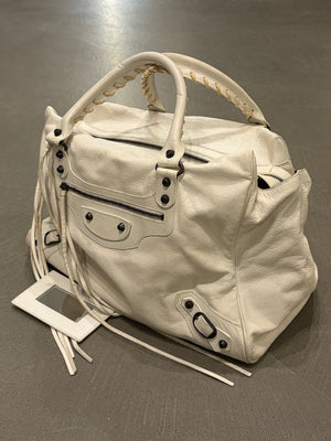 2010 Balenciaga leather City bag