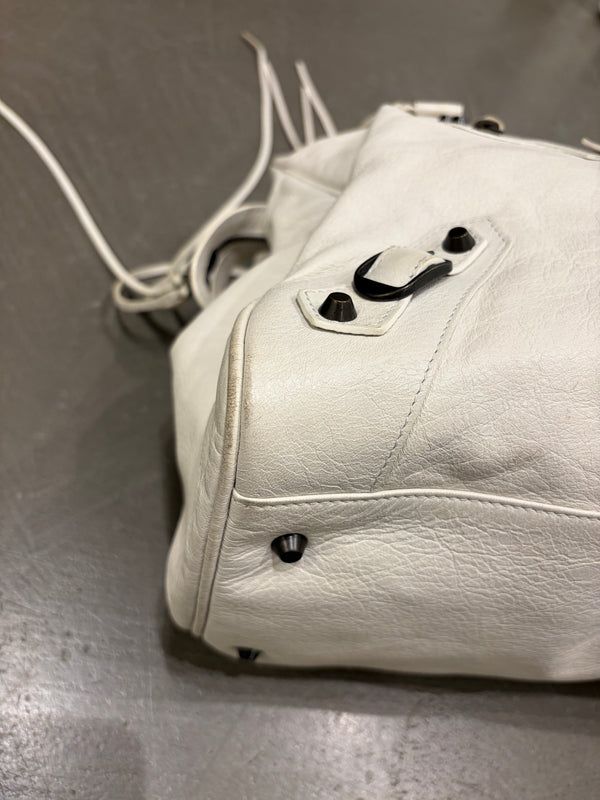 2010 Balenciaga leather City bag