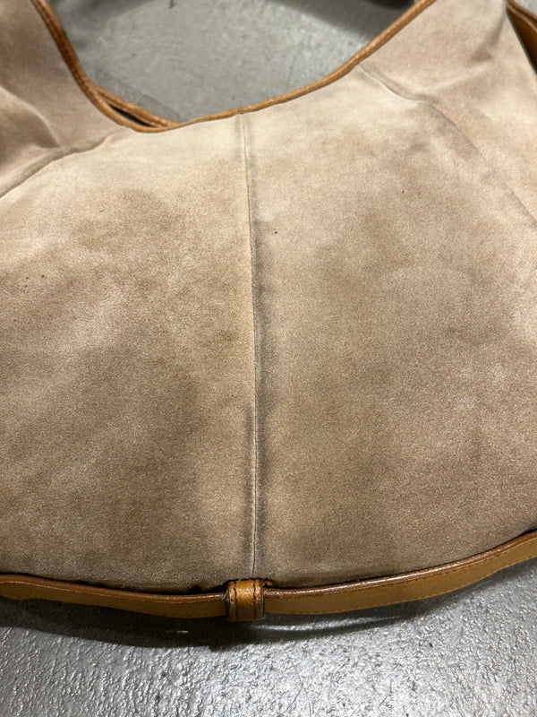 2002 Yves Saint Laurent Mombasa Suede bag