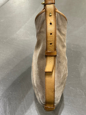 2002 Yves Saint Laurent Mombasa Suede bag