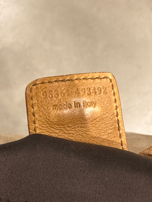 2002 Yves Saint Laurent Mombasa Suede bag