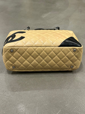 2005 Chanel Cambon Ligne bowler bag