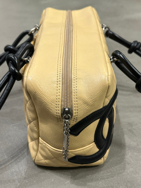 2005 Chanel Cambon Ligne bowler bag