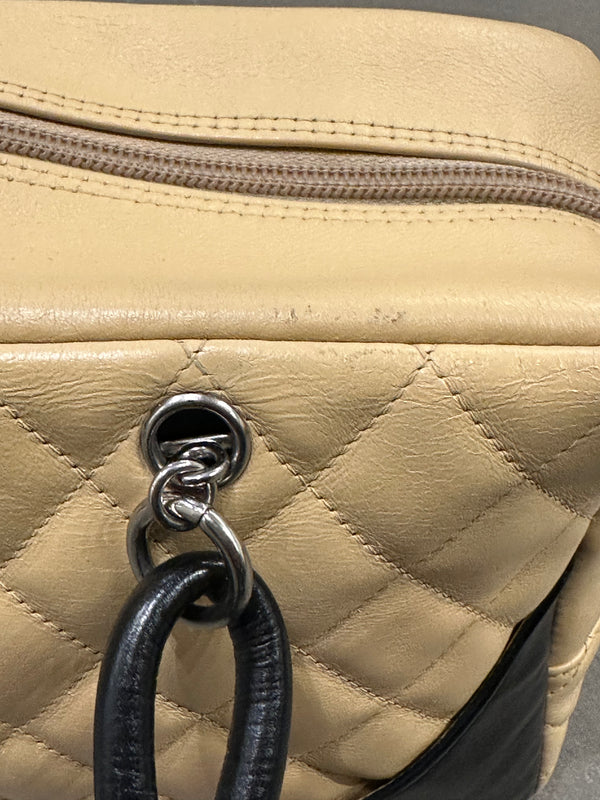 2005 Chanel Cambon Ligne bowler bag