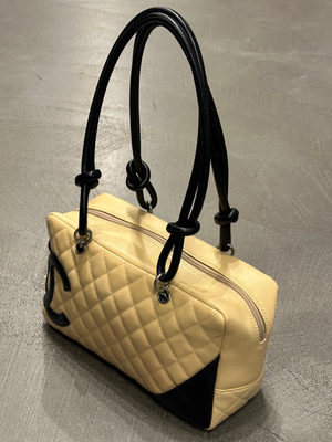 2005 Chanel Cambon Ligne bowler bag