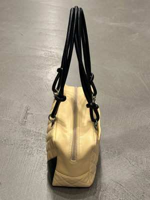 2005 Chanel Cambon Ligne bowler bag