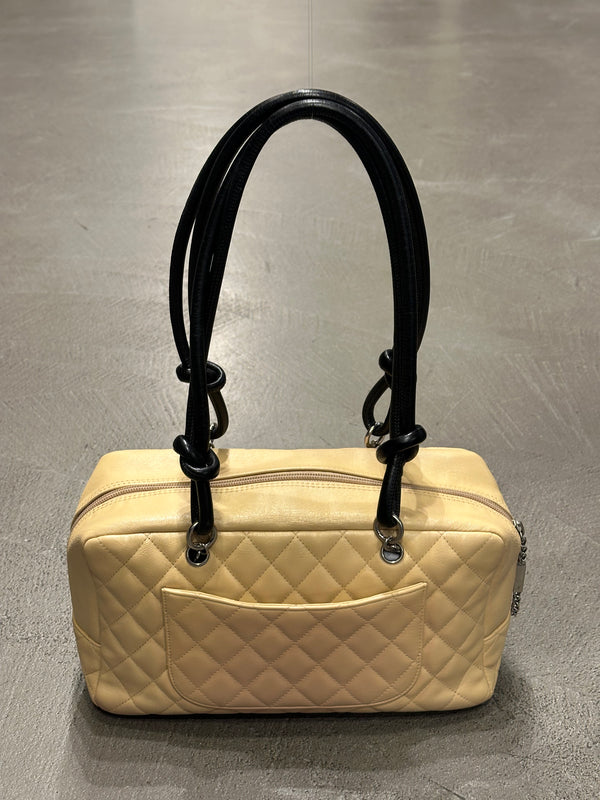 2005 Chanel Cambon Ligne bowler bag