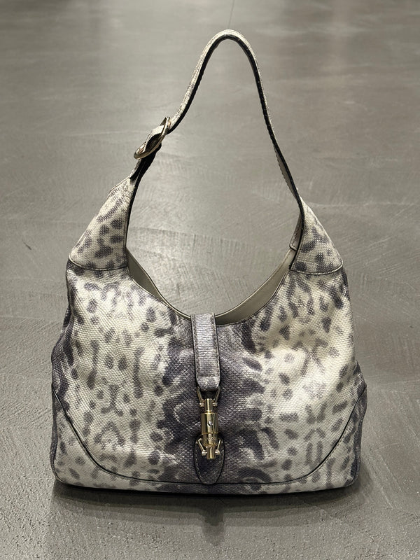 S/S2013 Gucci python-print Jackie bag