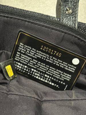 2008 Chanel by Karl Lagerfeld coated canvas Paris-Biarritz tote bag