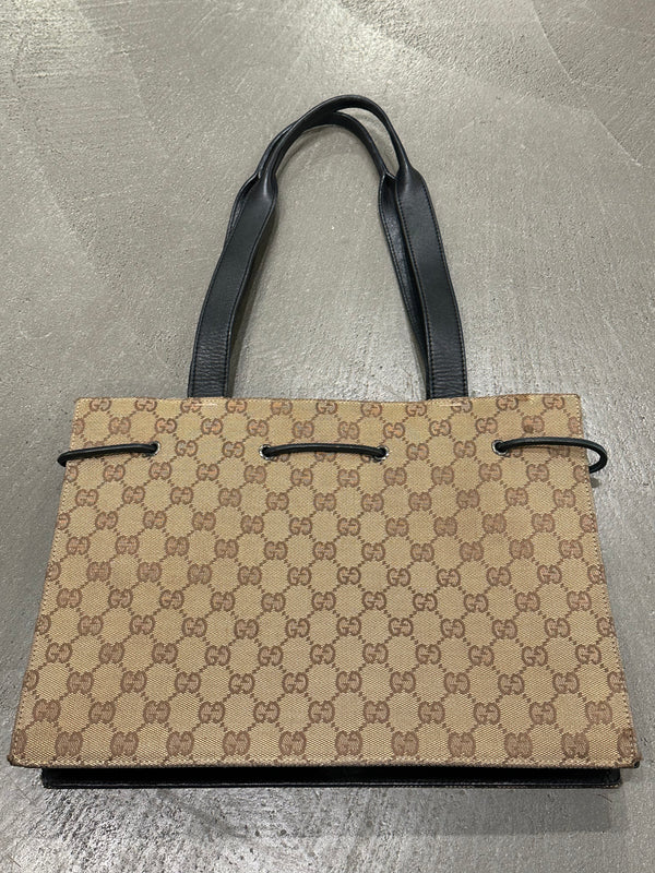 2000s Gucci monogram tote bag