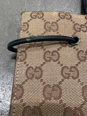 2000s Gucci monogram tote bag