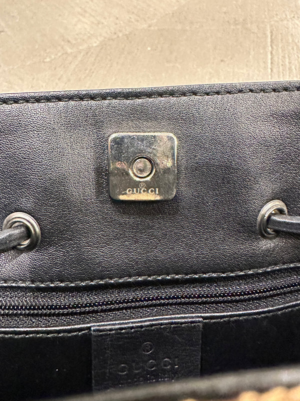 2000s Gucci monogram tote bag