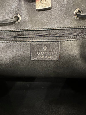 2000s Gucci monogram tote bag