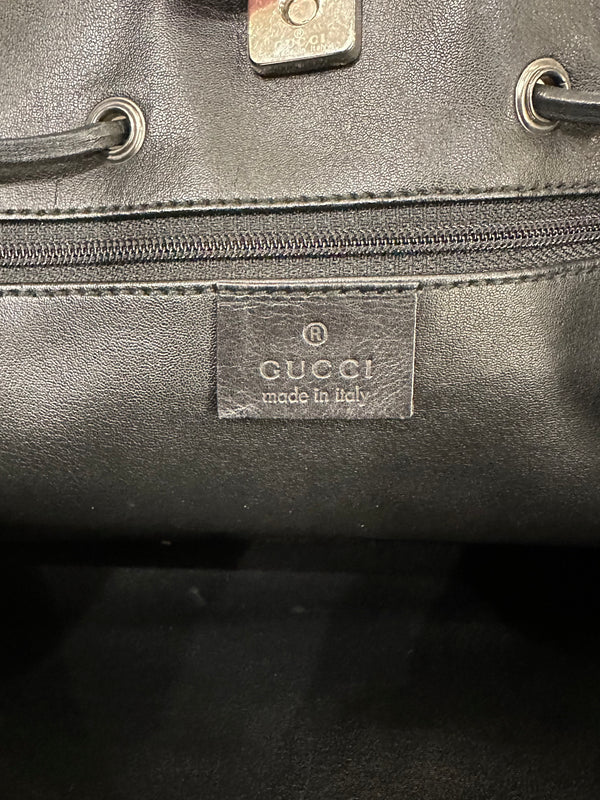 2000s Gucci monogram tote bag