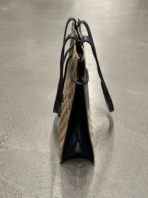 2000s Gucci monogram tote bag