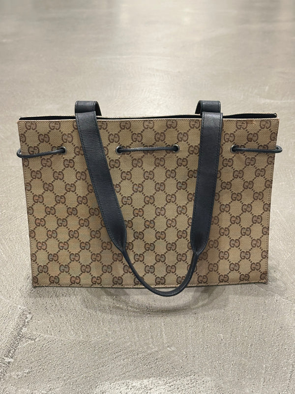 2000s Gucci monogram tote bag