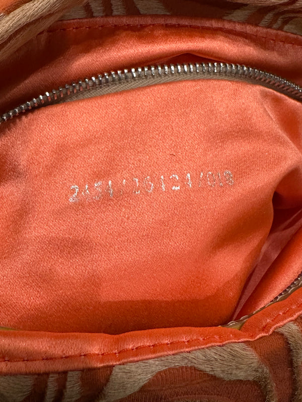 S/S2001 Fendi asymmetrical pony hair Baguette bag