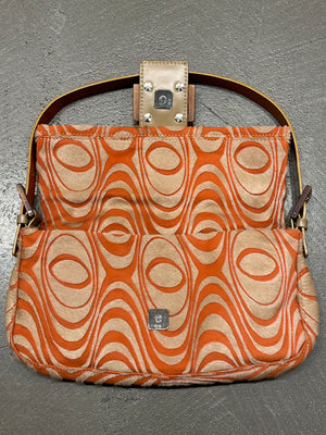 S/S2001 Fendi asymmetrical pony hair Baguette bag