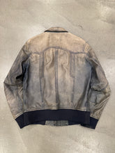 Load image into Gallery viewer, 2000s Dolce &amp; Gabbana faded leather bomber jacket
