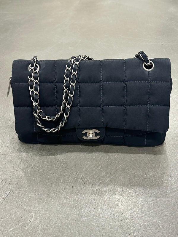 2002-2003 Chanel nylon Chocolate Bar bag