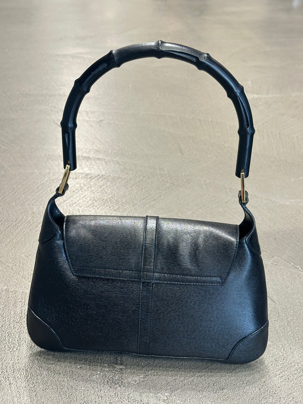 1990s Gucci by Tom Ford Jackie bag with bamboo handle