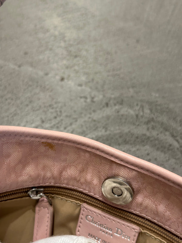 2000s Christian Dior by John Galliano Oblique Monogram shoulder bag