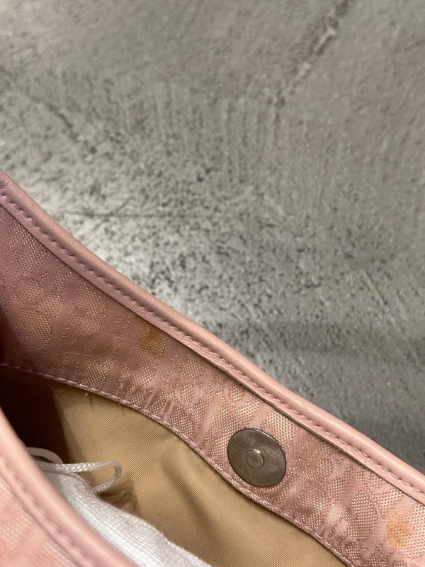 2000s Christian Dior by John Galliano Oblique Monogram shoulder bag