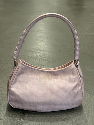 2000s Christian Dior by John Galliano Oblique Monogram shoulder bag