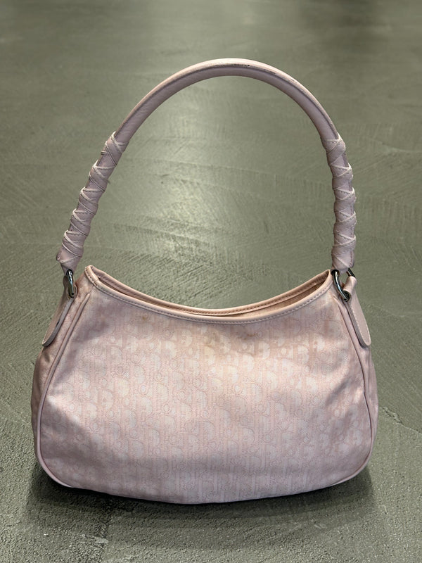 2000s Christian Dior by John Galliano Oblique Monogram shoulder bag