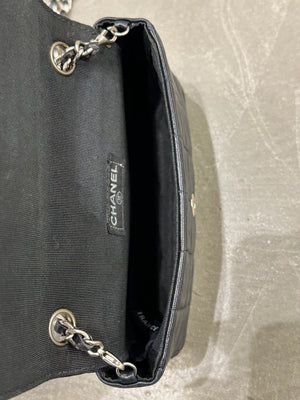 2000-2002 Chanel leather Chocolate bar mini bag