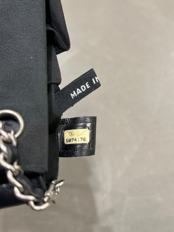 2000-2002 Chanel leather Chocolate bar mini bag