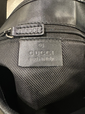 1990s Gucci Jackie GG canvas shoulder bag