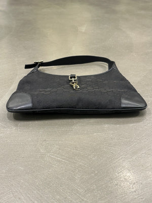 1990s Gucci Jackie GG canvas shoulder bag