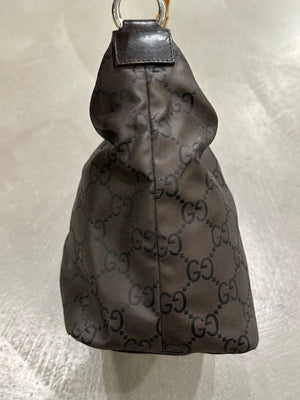 1990s Gucci hobo bag with bamboo handle
