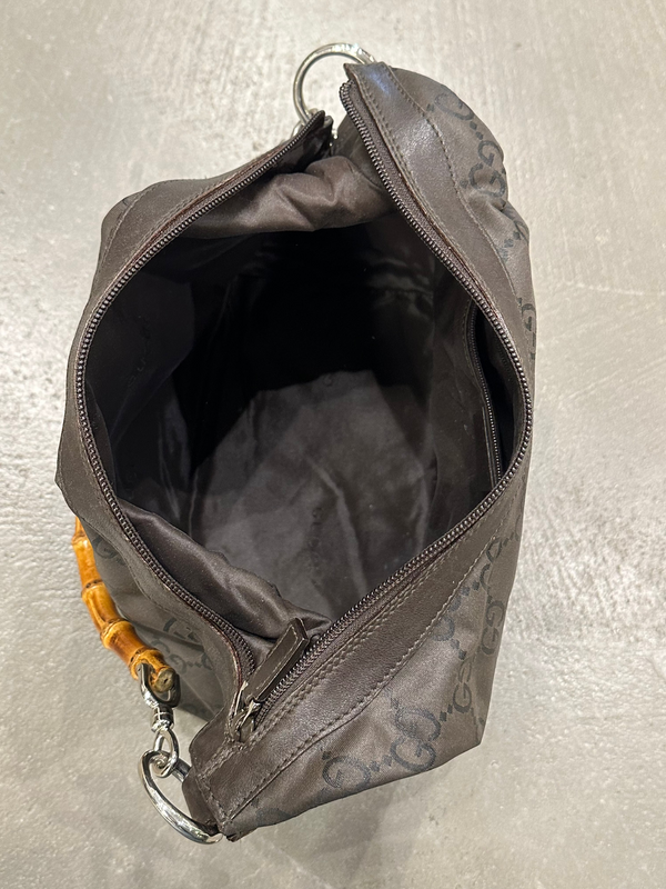 1990s Gucci hobo bag with bamboo handle