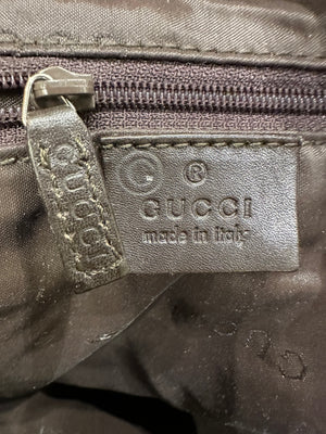1990s Gucci hobo bag with bamboo handle