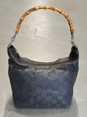 1990s Gucci hobo bag with bamboo handle