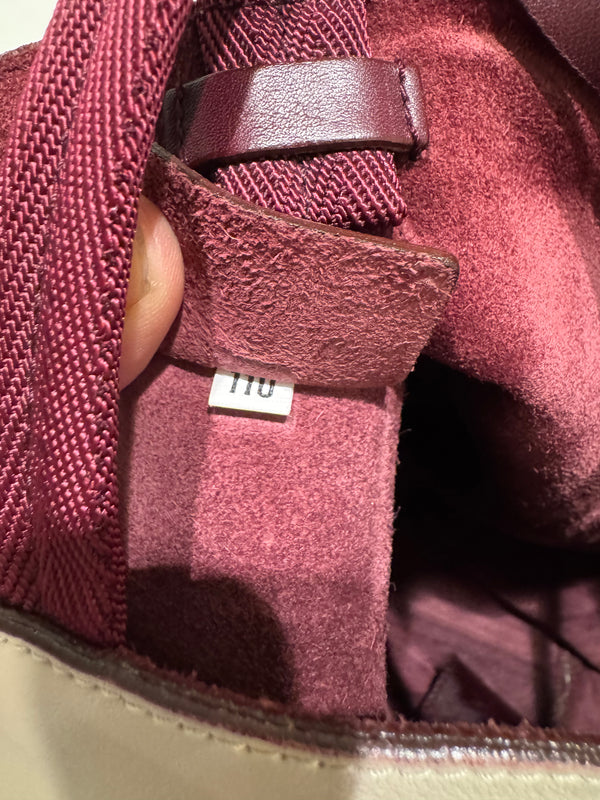 1999 Prada silver mirror tote bag