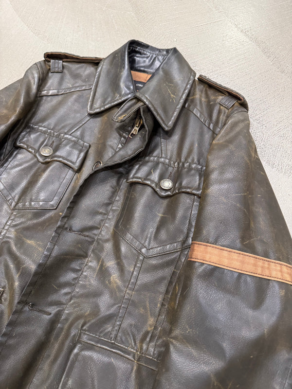 S/S2003 Dsquared2 civil war runway coated military jacket