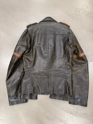 S/S2003 Dsquared2 civil war runway coated military jacket
