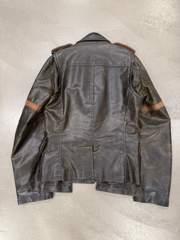 S/S2003 Dsquared2 civil war runway coated military jacket