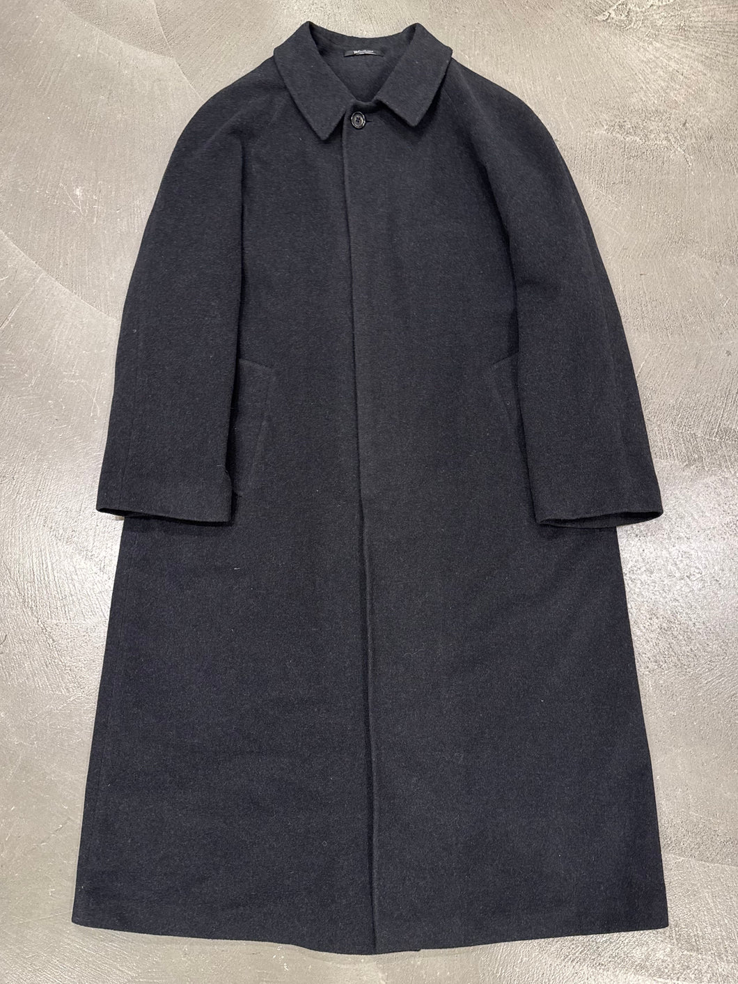 1990s Yves Saint Laurent long wool coat