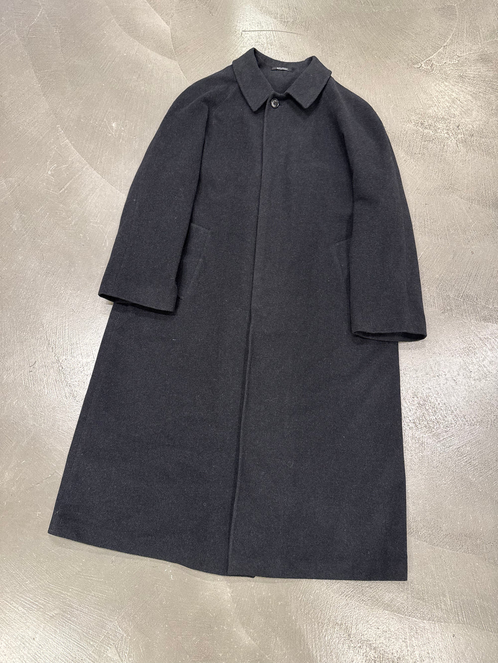 1990s Yves Saint Laurent long wool coat