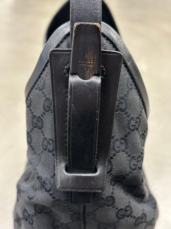 1990s Gucci by Tom Ford GG Monogram hobo bag