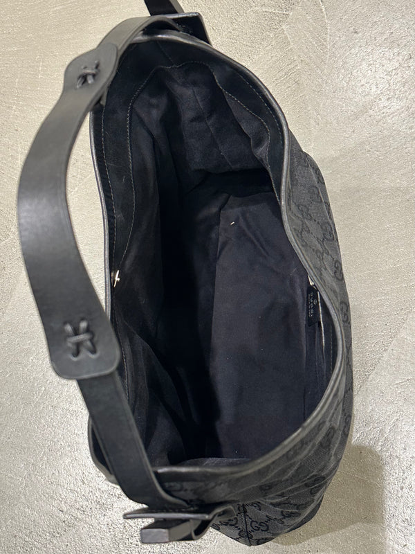 1990s Gucci by Tom Ford GG Monogram hobo bag